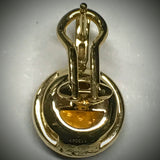 POIRAY of Paris "Golden Dreams" Diamonds & Citrine Earrings