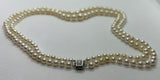 Beautiful "Double Strand" Pearl Necklace