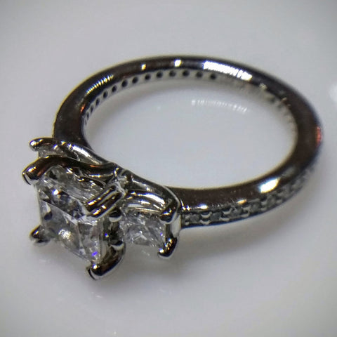 Ritani Engagement Ring in Platinum by Ritani (Mounting ONLY) - Kupfer Jewelry - 1