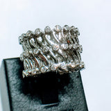 Convertible Diamond Ring-Bangle by Garavelli